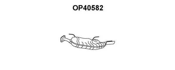 Rear Muffler (OP40582)