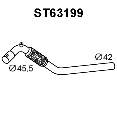 Exhaust Pipe (ST63199)