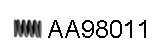 Spring, exhaust pipe (AA98011)