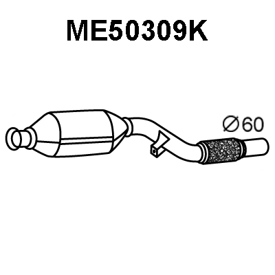 Catalytic Converter (ME50309K)