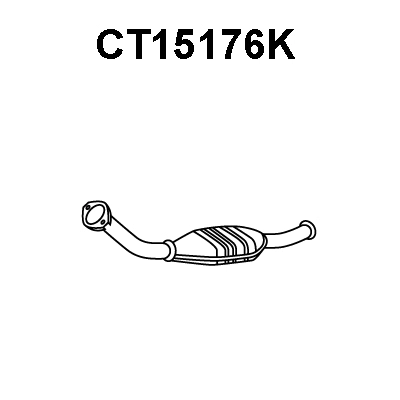 Catalytic Converter (CT15176K)