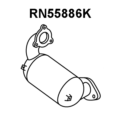 Catalytic Converter (RN55886K)