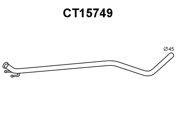Exhaust Pipe (CT15749)