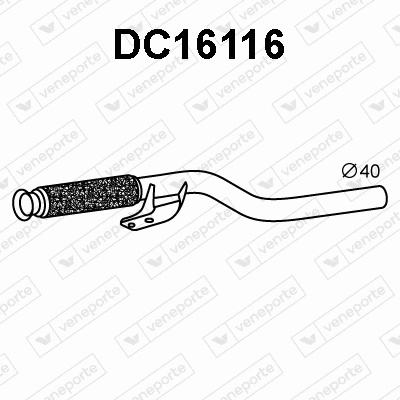 Exhaust Pipe (DC16116)