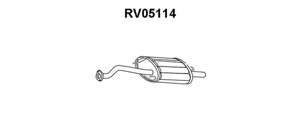 Rear Muffler (RV05114)