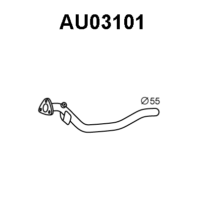 Exhaust Pipe (AU03101)