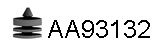 Rubber Strip, exhaust system (AA93132)