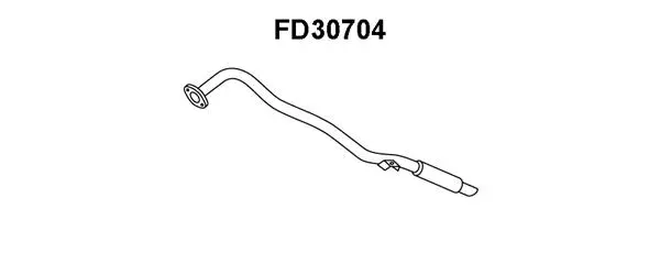 Rear Muffler (FD30704)