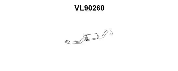 Centre Muffler (VL90260)