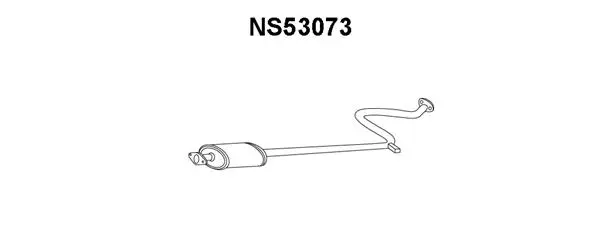 Front Muffler (NS53073)