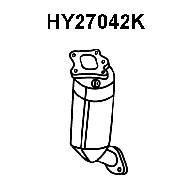 Catalytic Converter (HY27042K)