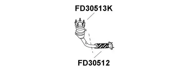 Catalytic Converter (FD30513K)