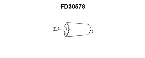 Rear Muffler (FD30578)