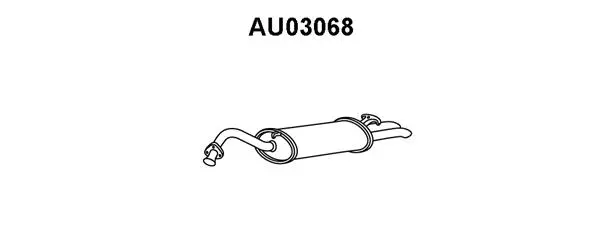 Rear Muffler (AU03068)