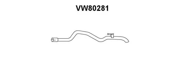 Exhaust Pipe (VW80281)