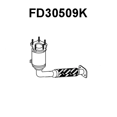 Catalytic Converter (FD30509K)
