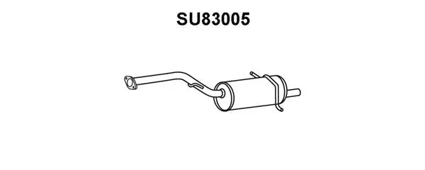 Rear Muffler (SU83005)