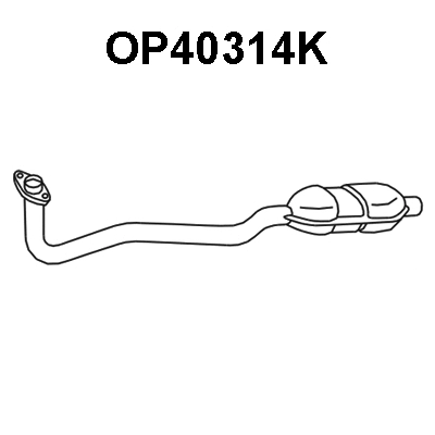 Catalytic Converter (OP40314K)