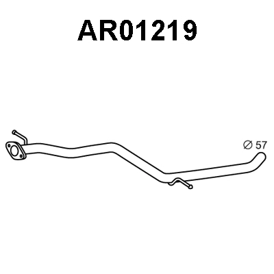 Exhaust Pipe (AR01219)