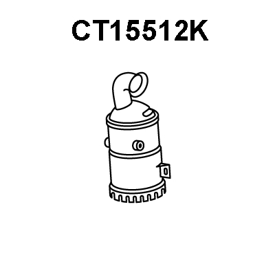 Catalytic Converter (CT15512K)