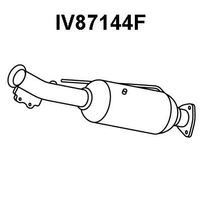 Soot/Particulate Filter, exhaust system (IV87144F)