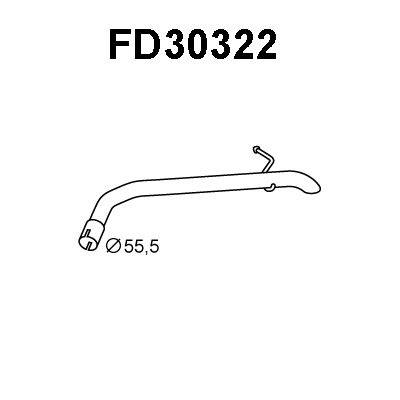 Exhaust Pipe (FD30322)