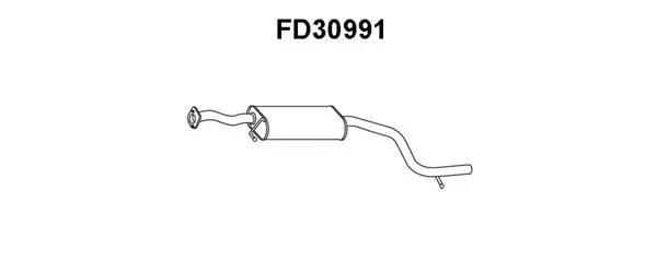 Front Muffler (FD30991)