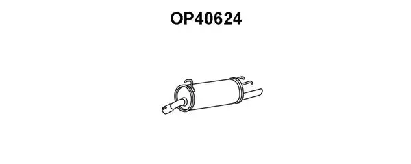 Rear Muffler (OP40624)