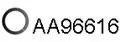 Seal Ring, exhaust pipe (AA96616)