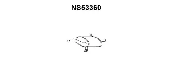 Rear Muffler (NS53360)