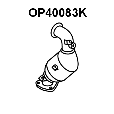 Catalytic Converter (OP40083K)