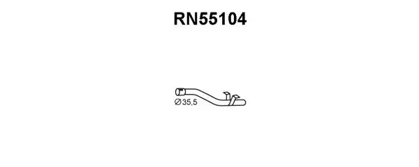 Exhaust Pipe (RN55104)