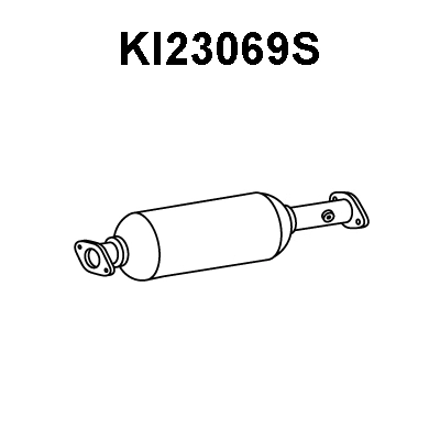 Soot/Particulate Filter, exhaust system (KI23069S)