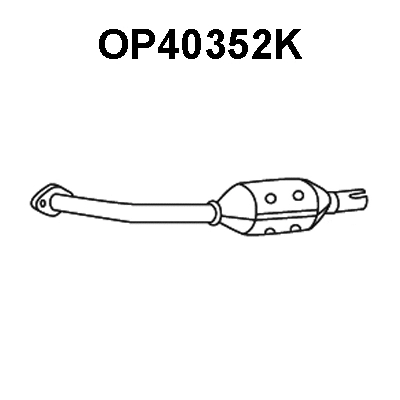 Catalytic Converter (OP40352K)