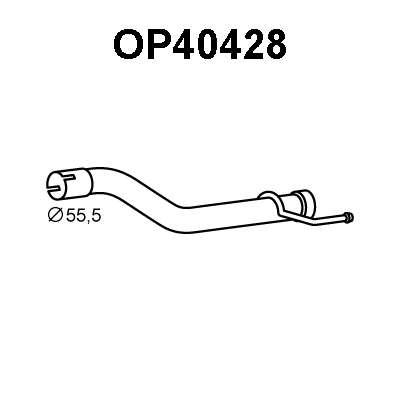Exhaust Pipe (OP40428)