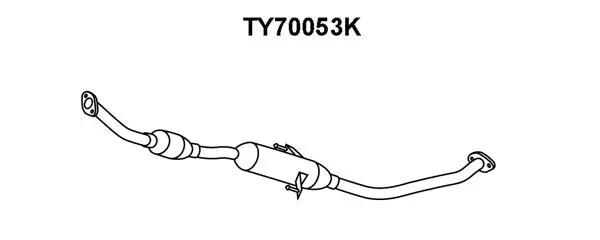 Catalytic Converter (TY70053K)