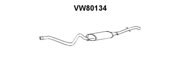 Rear Muffler (VW80134)
