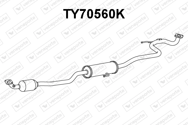 Catalytic Converter (TY70560K)
