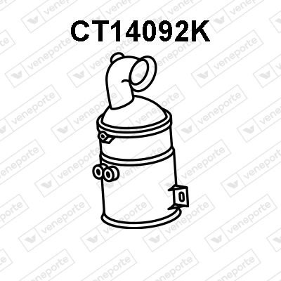 Catalytic Converter (CT14092K)