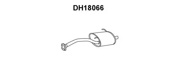 Rear Muffler (DH18066)