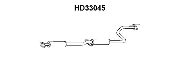 Centre Muffler (HD33045)