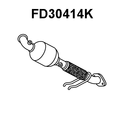 Catalytic Converter (FD30414K)