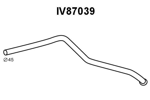 Exhaust Pipe (IV87039)
