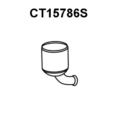 Soot/Particulate Filter, exhaust system (CT15786S)