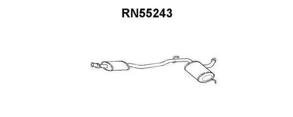 Front Muffler (RN55243)