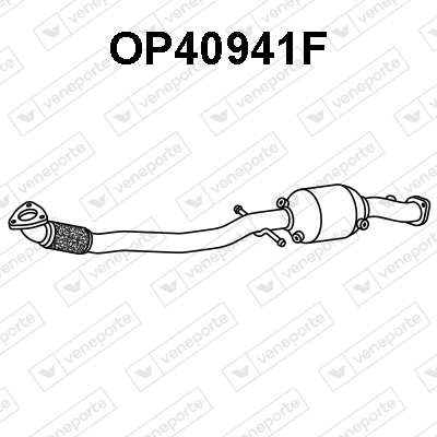 Soot/Particulate Filter, exhaust system (OP40941F)