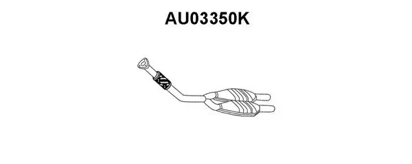 Catalytic Converter (AU03350K)