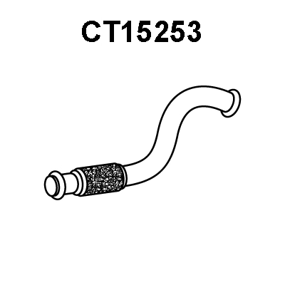 Exhaust Pipe (CT15253)