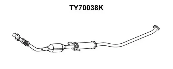 Catalytic Converter (TY70038K)