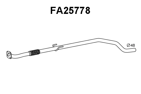 Exhaust Pipe (FA25778)